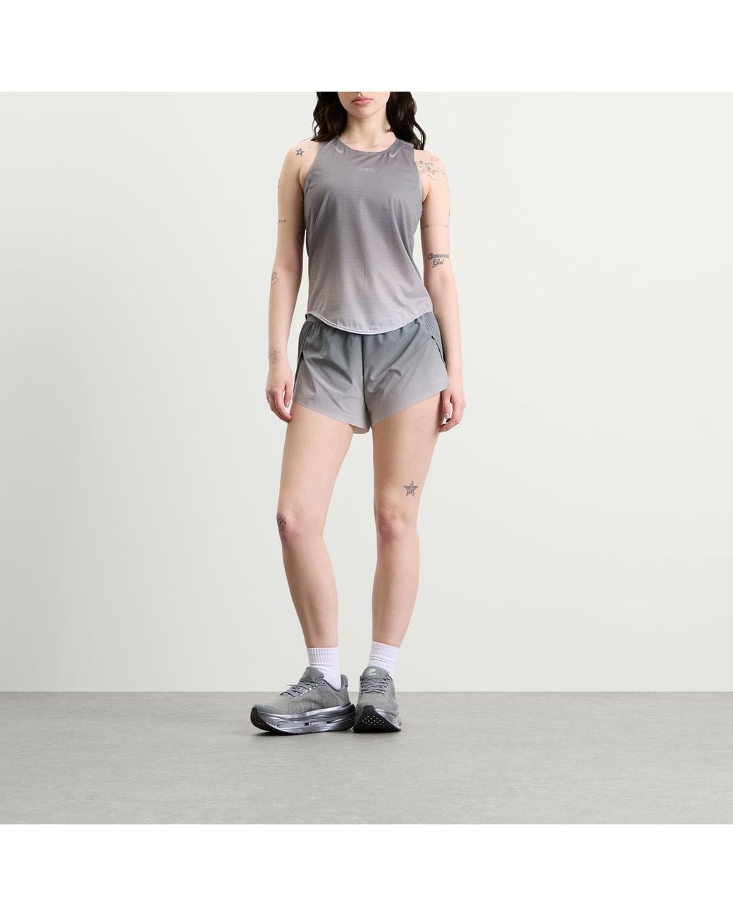 Singlet Layout Nike X Isamaya Ffrench Singlet in Gray | Lyst