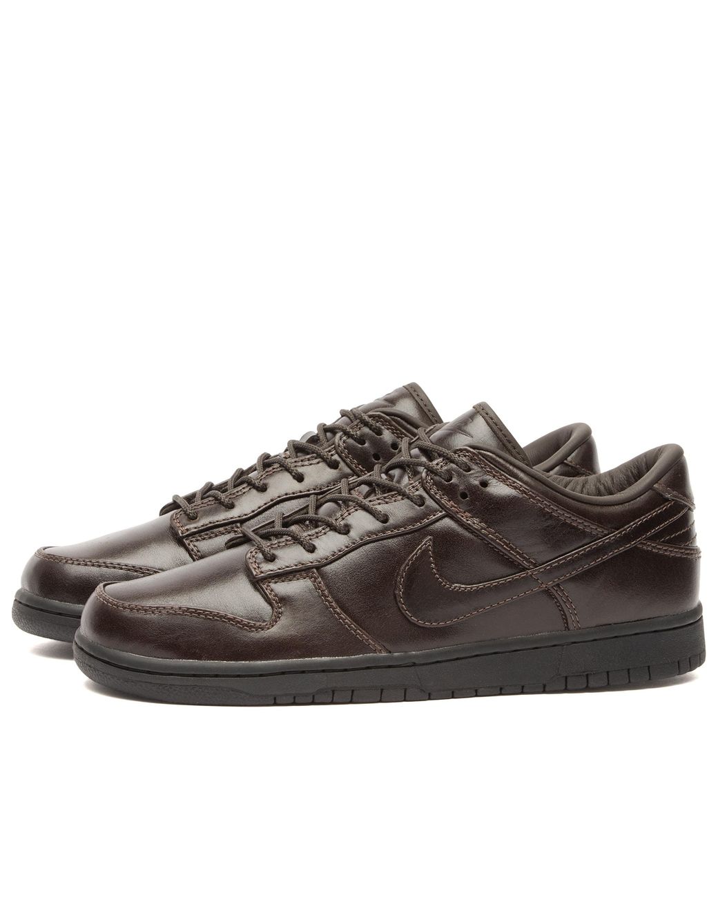 Nike Brown Dunk Low Retro Prm Sneaker for men