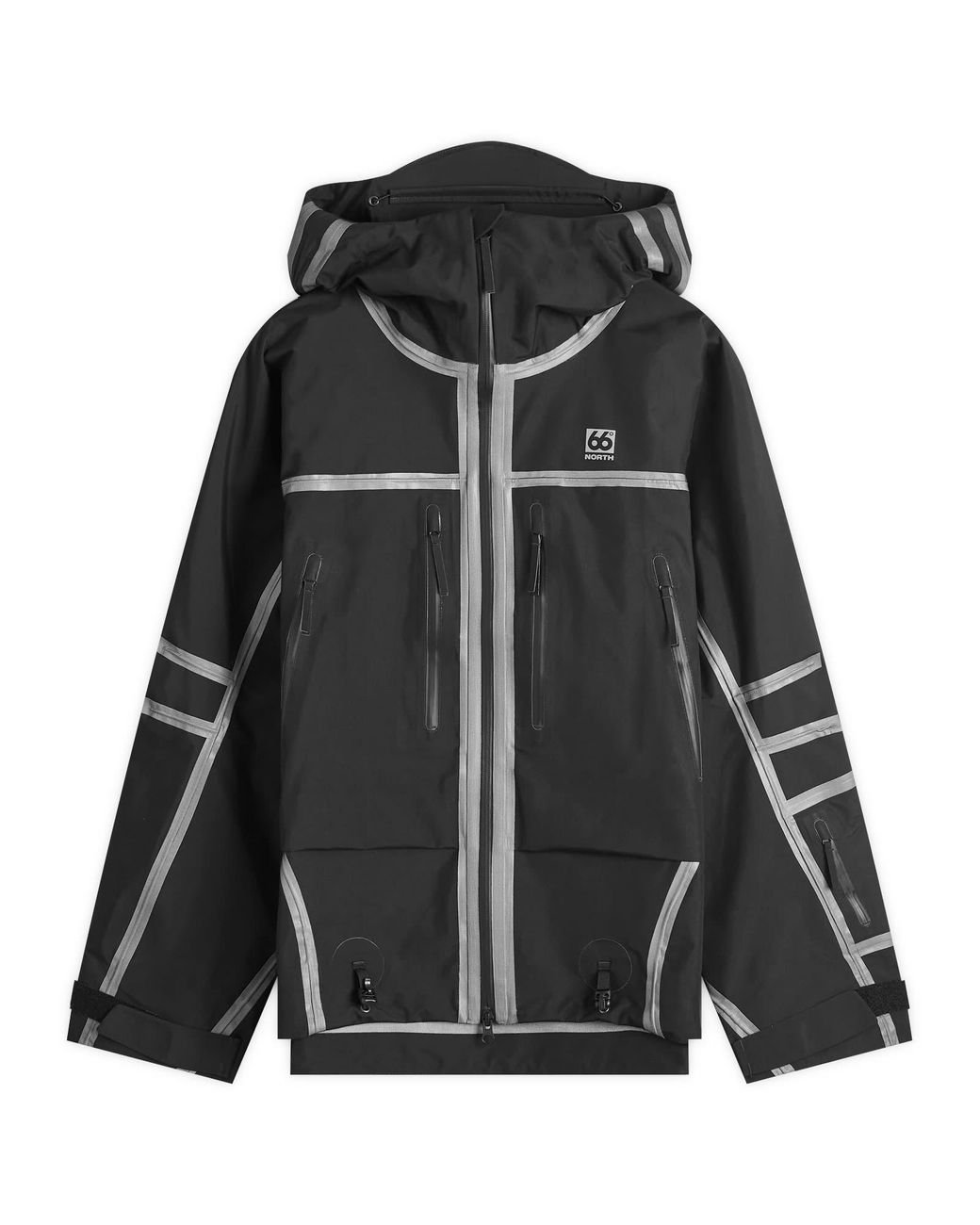 66 North Aegissida Shell Jacket in Black for Men | Lyst