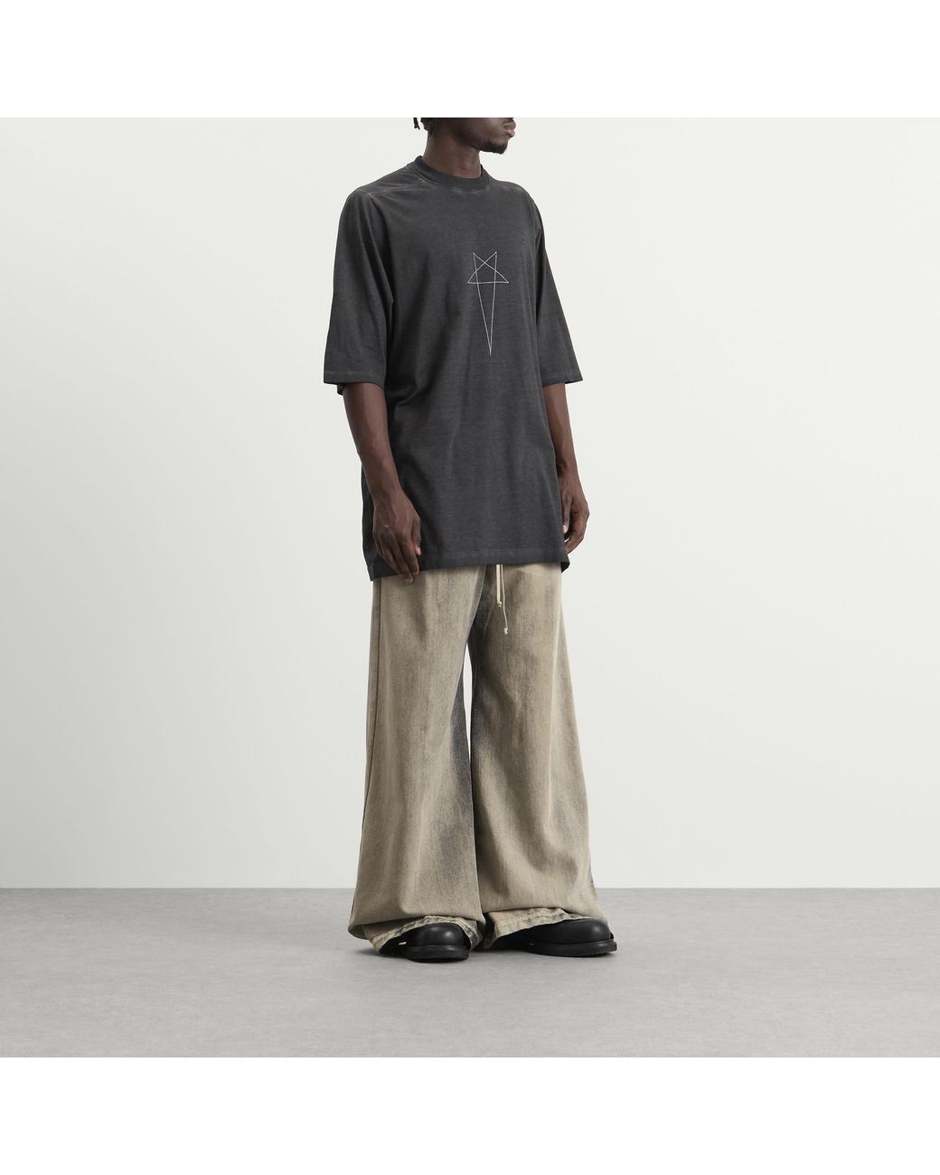 Rick Owens Gray Geth Belas for men
