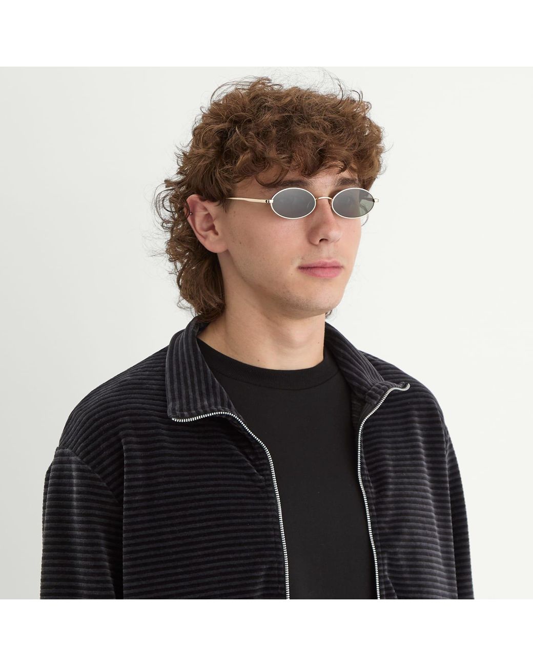 Le Specs Metallic Love Train Sunglasses