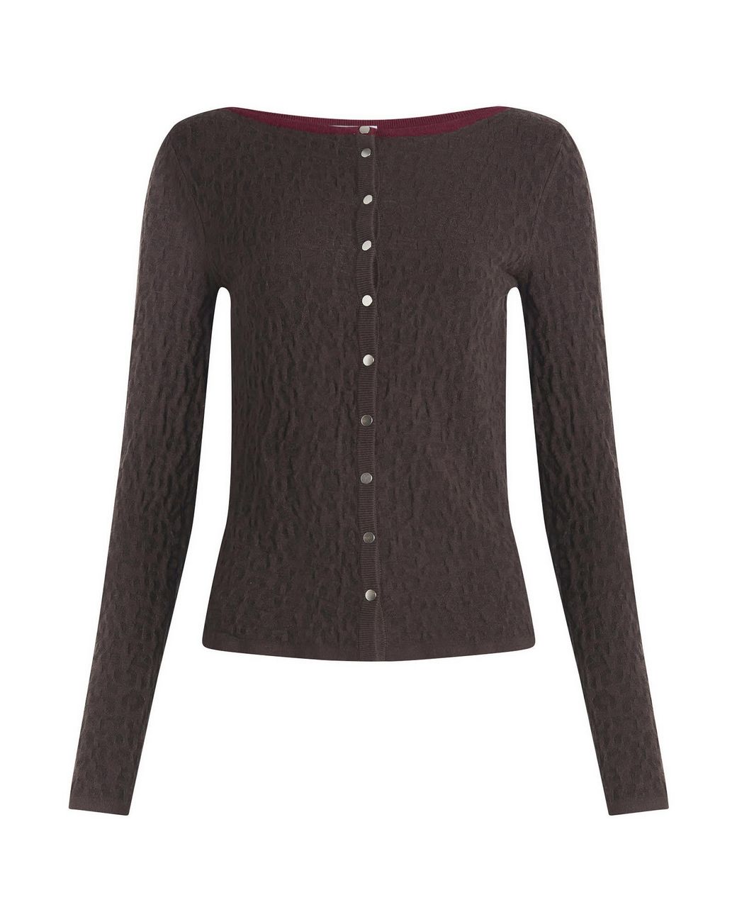 Peachy Den Brown Kitt Cardigan