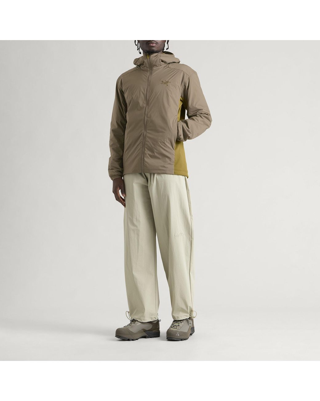 Arc'teryx Green Atom Hooded Jacket for men