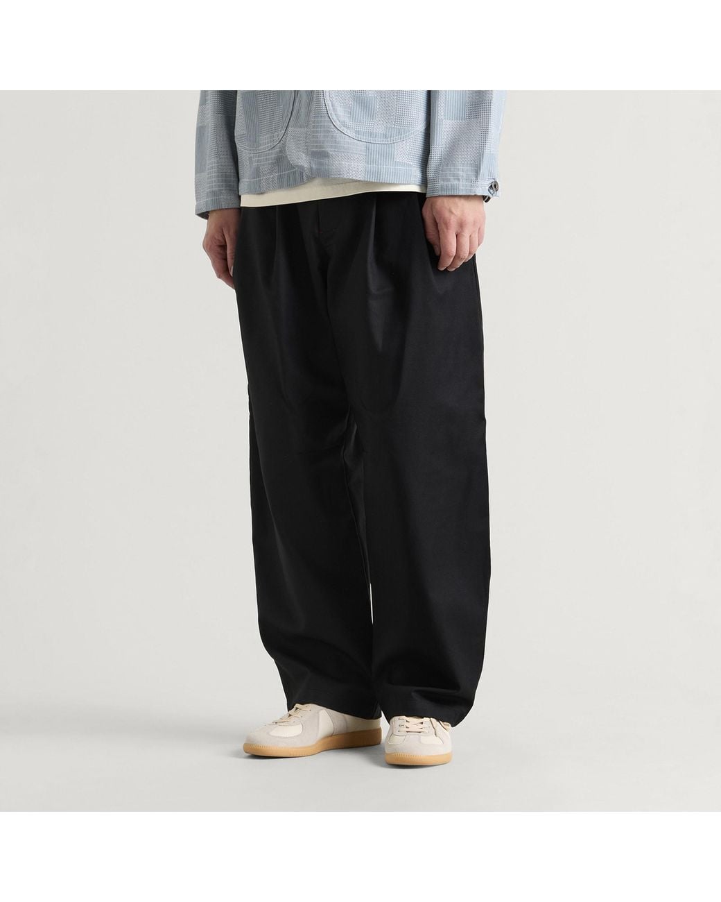 Malbon Black Milled Pant for men