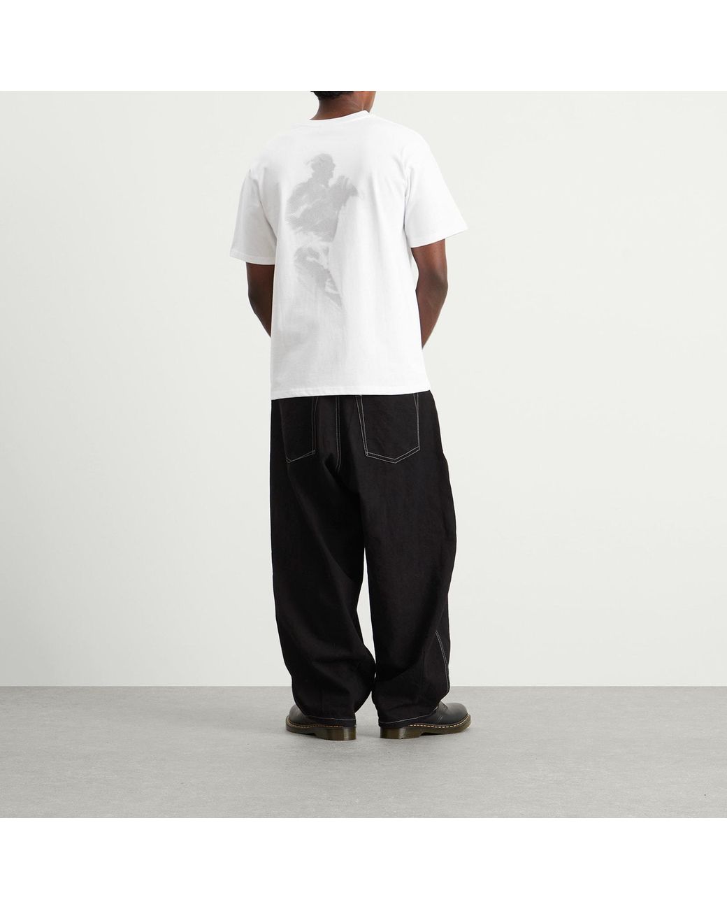 Postalco White Disorder T-Shirt for men
