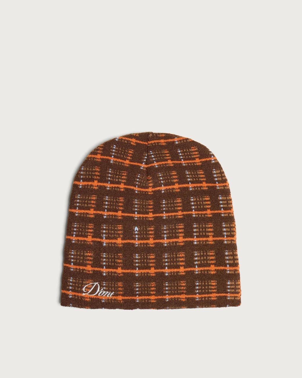 Dime Super Plaid Skully in Brown | Lyst