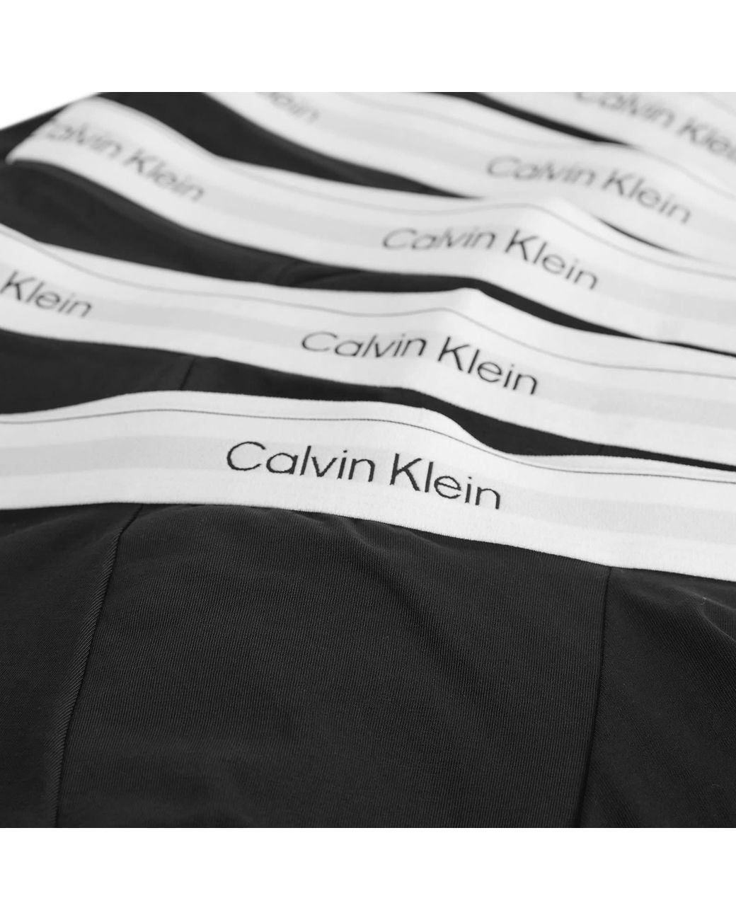Calvin Klein Black Icon Relaxed Dart Trunk for men