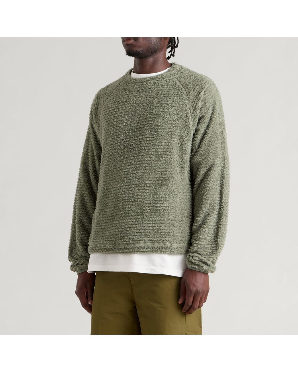 Purple Mountain Observatory Green Primaloft Ursa Pullover for men