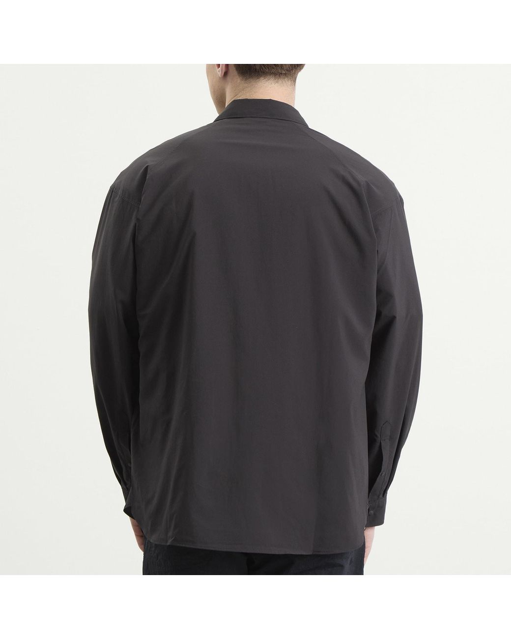 NANGA Black Excursion Shirt for men