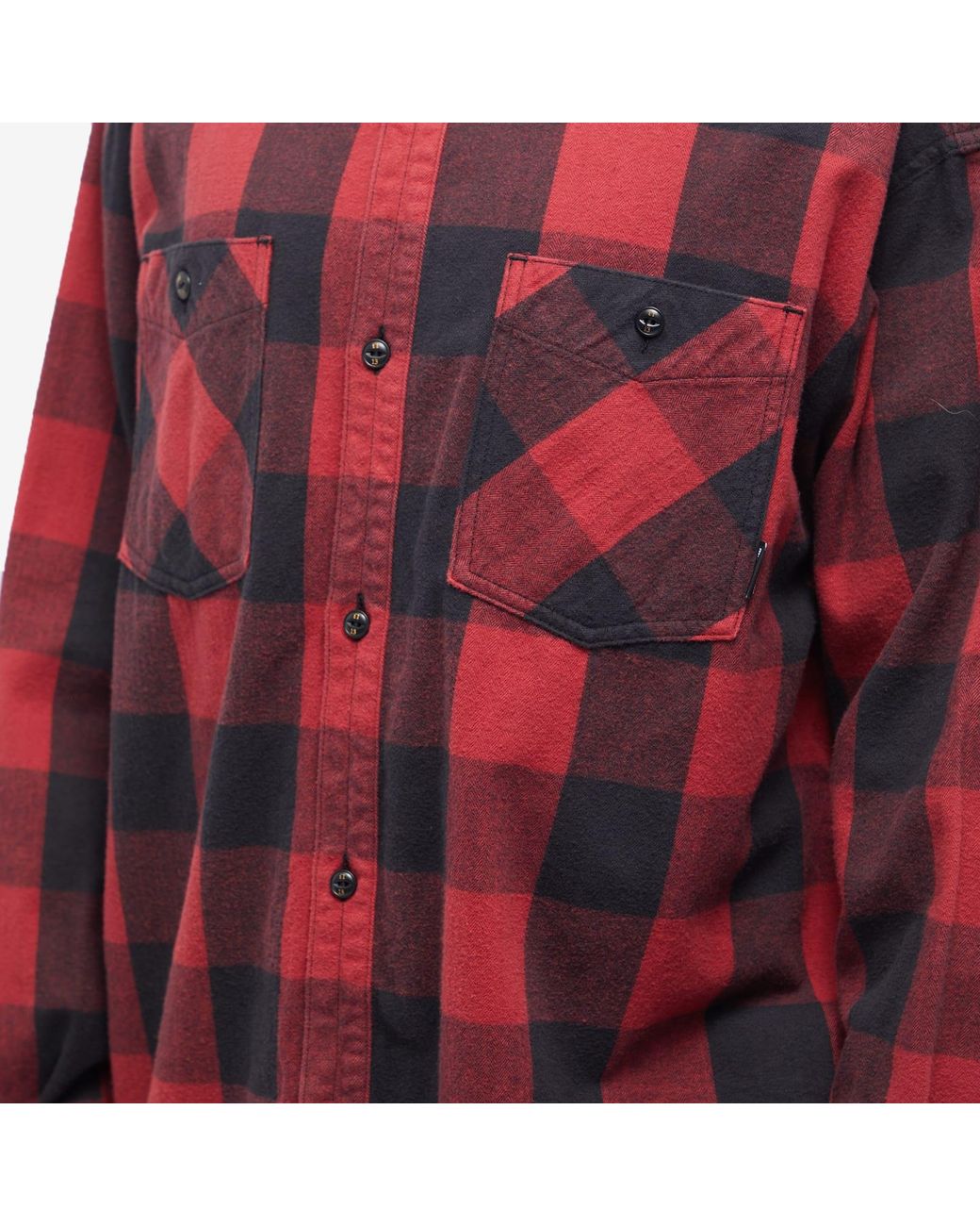 Neighborhood Buffalo Check Shirt in Red for Men | Lyst Australia