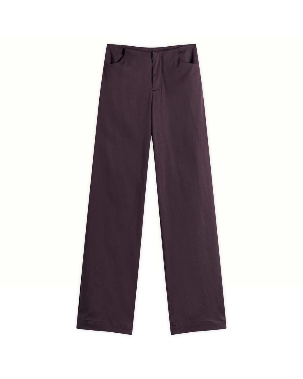 Peachy Den Purple Twiggy Travel Trouser