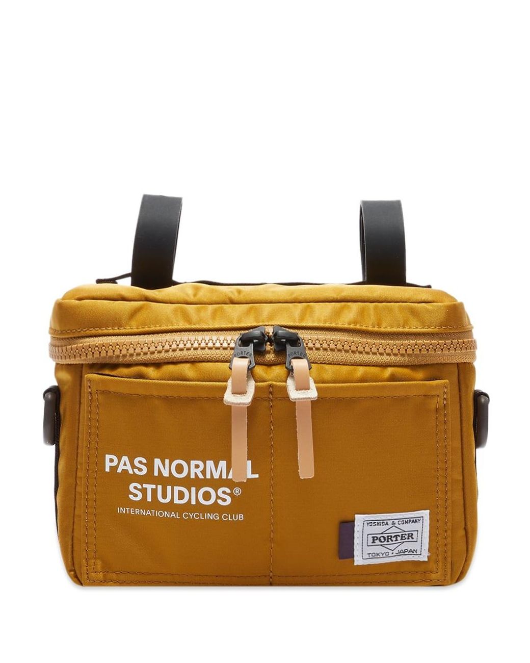 Pas Normal Studios X Porter Yoshida Handlebar Bag in Metallic for