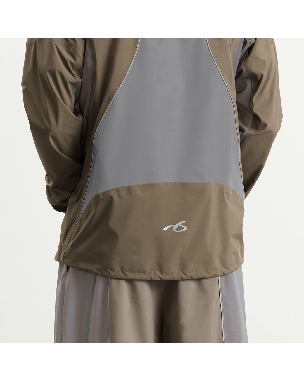 Balenciaga Brown Zip-Up Out Sport Jacket for men