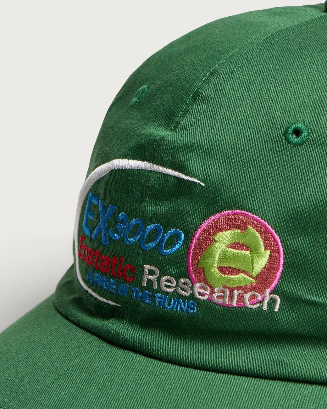 Ecstatic Research Green Supplements Hat for men