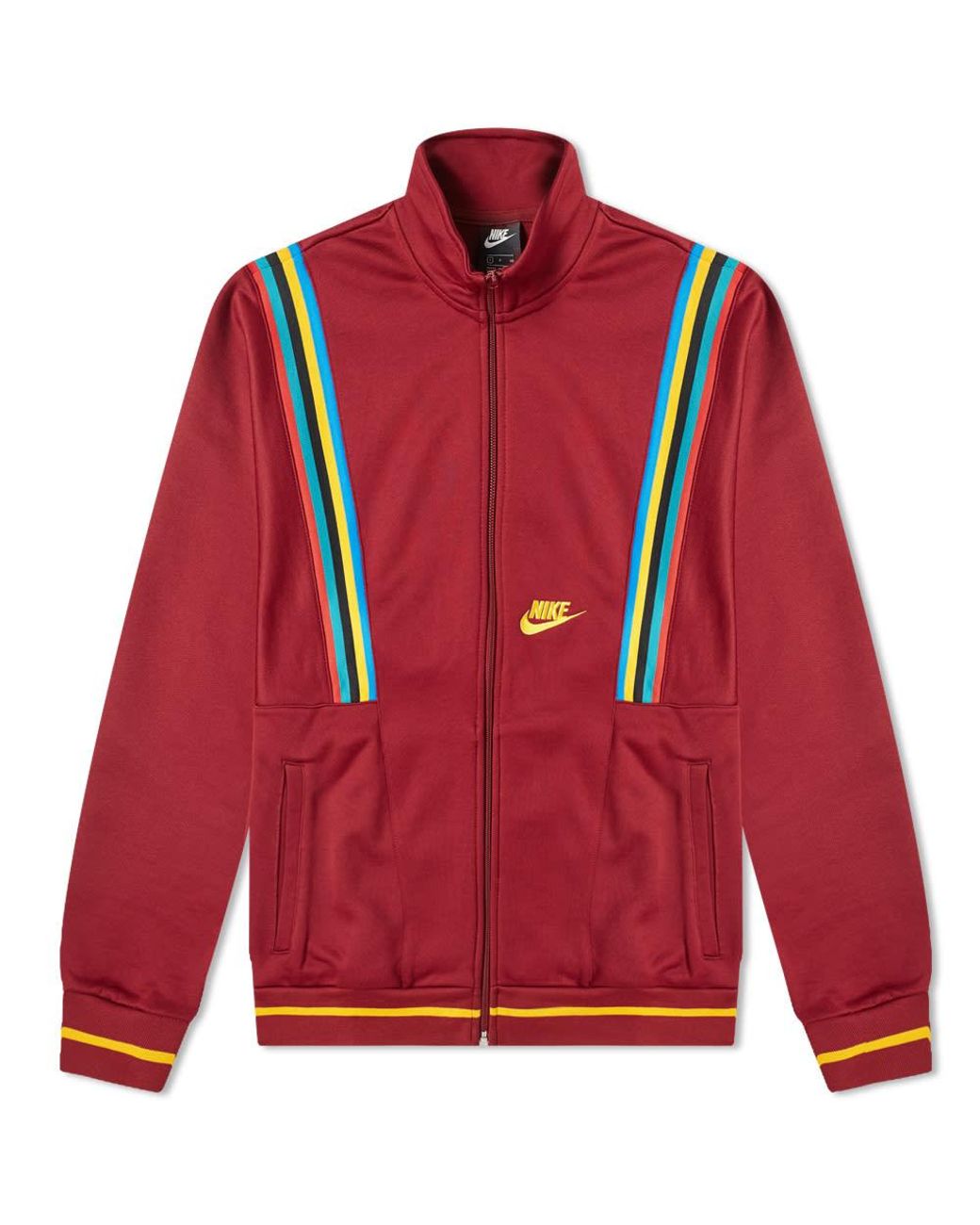 Nike Cotton Reissue Track Jacket in Burgundy (Red) for Men Save 10