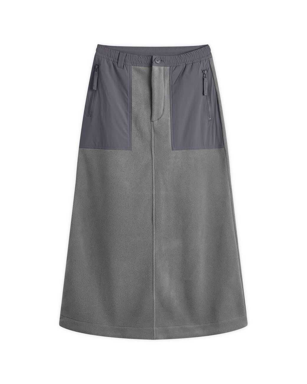 Snow Peak Double Face Fleece Skirt in Grey | Lyst Canada