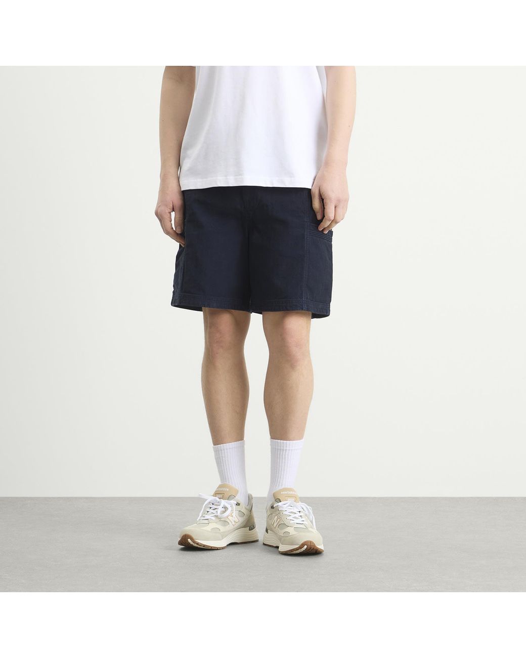 Folk Blue Lunar Jean Short for men