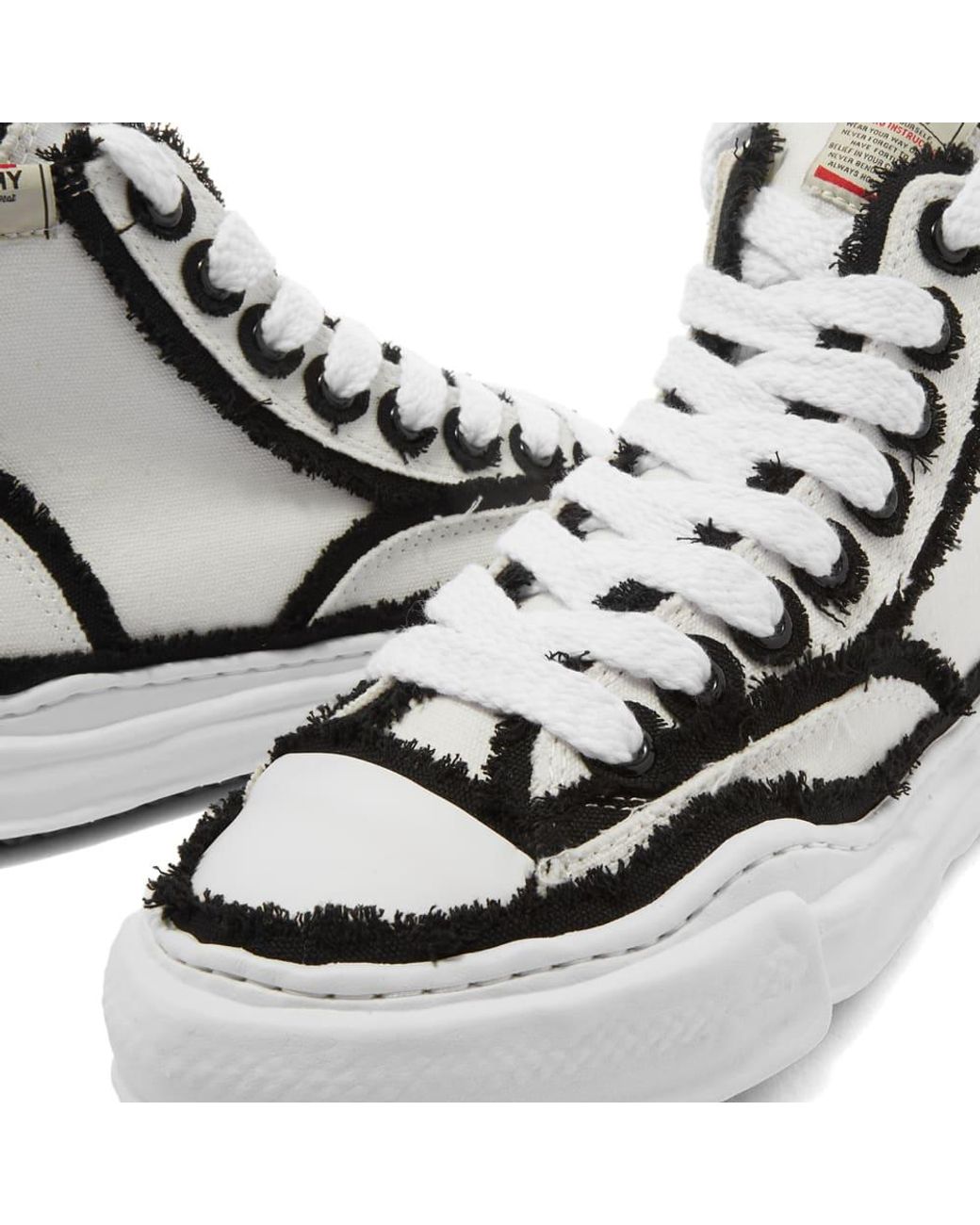 Maison Mihara Yasuhiro Peterson High Original Sole Overhangi Maison Mihara Yasuhiro Peterson High Original Sole Overhangi