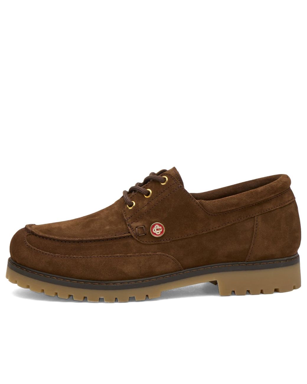 Casablanca Brown Hideki Boat Shoe for men