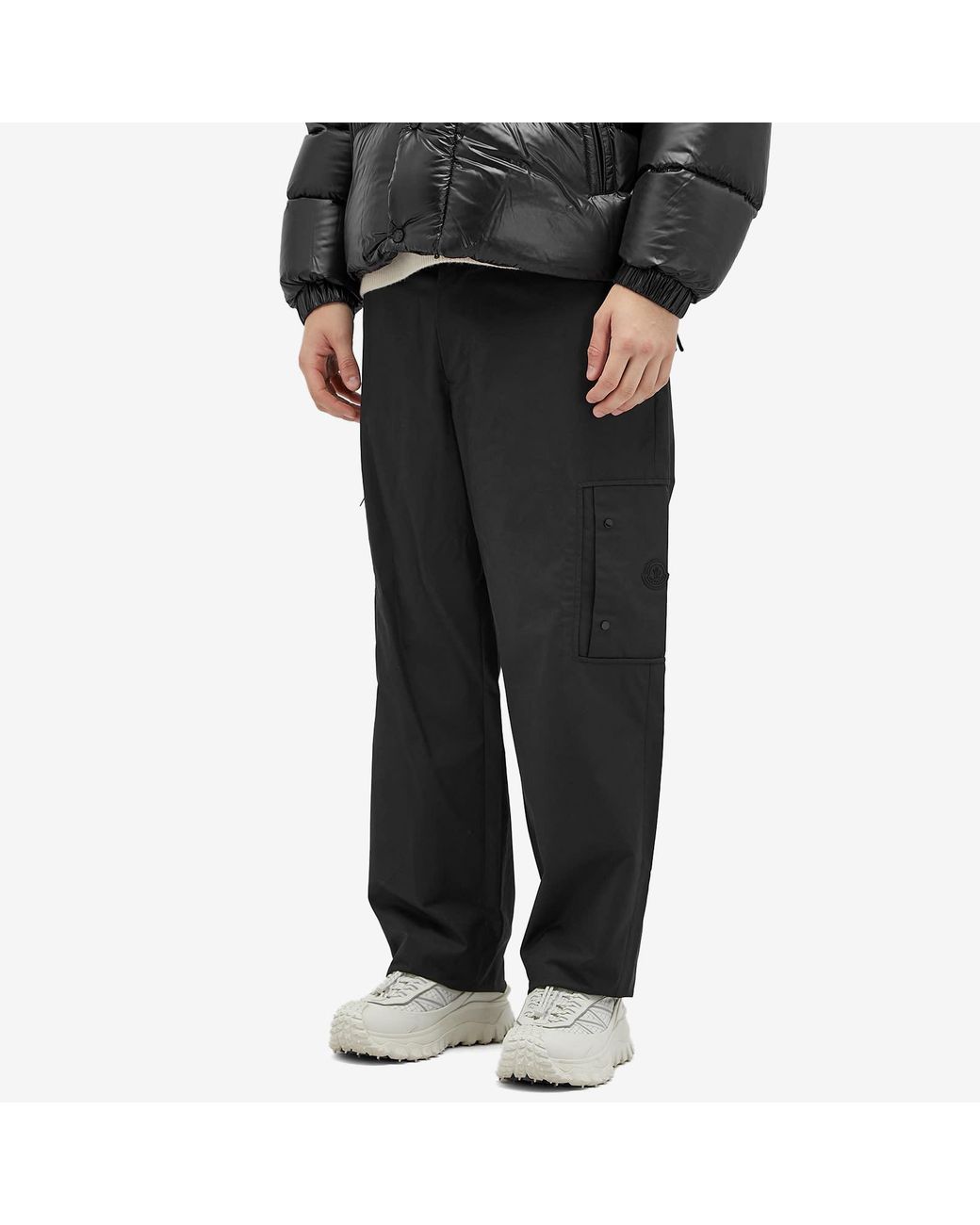 Moncler Gray Technical Cargo Pants for men