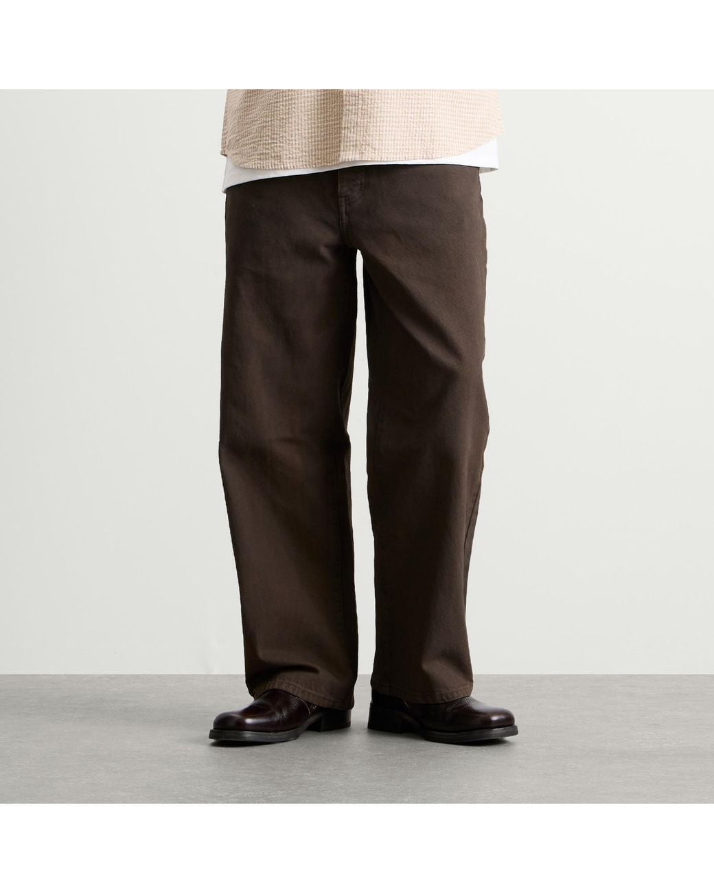 Larriet Gray Walé Wide Leg Jean for men