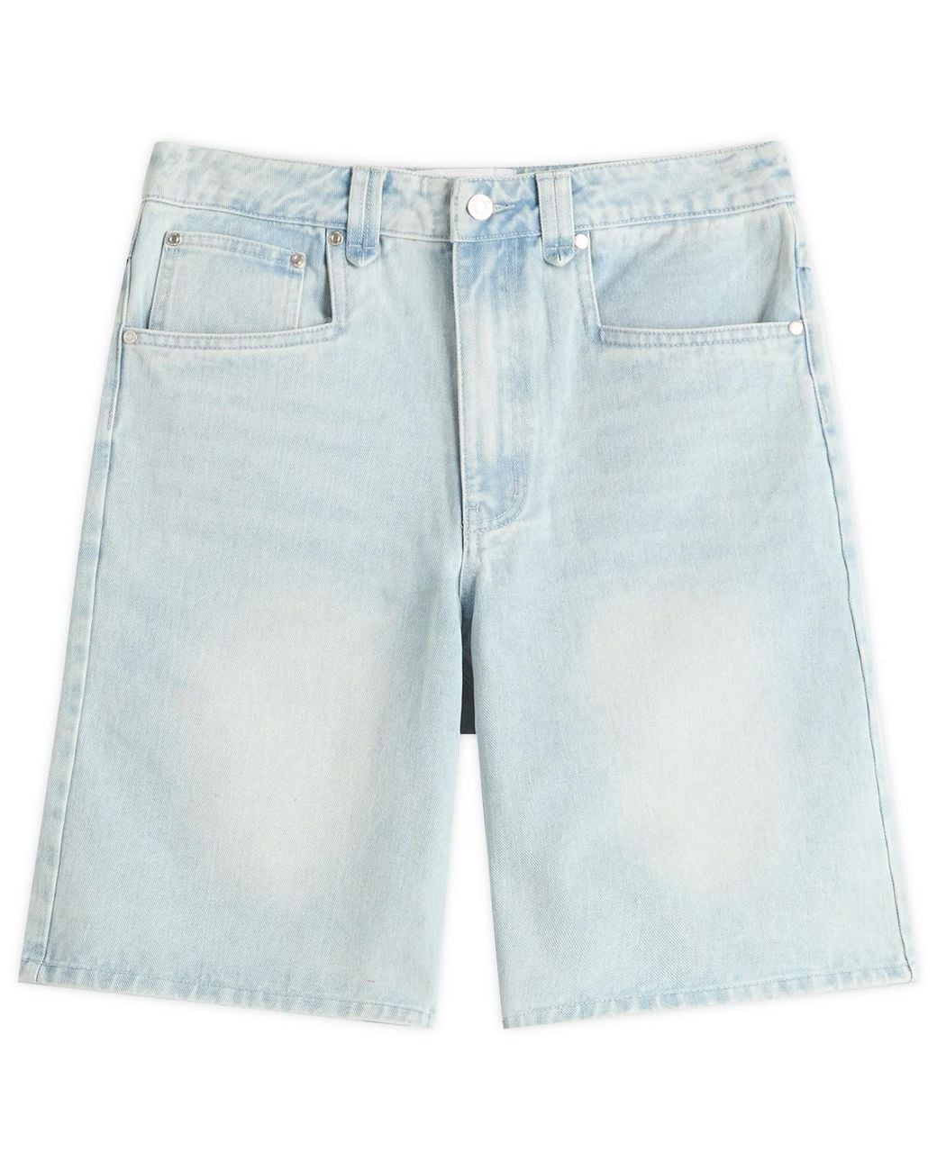 House Of Sunny Blue Sundown Denim Shorts