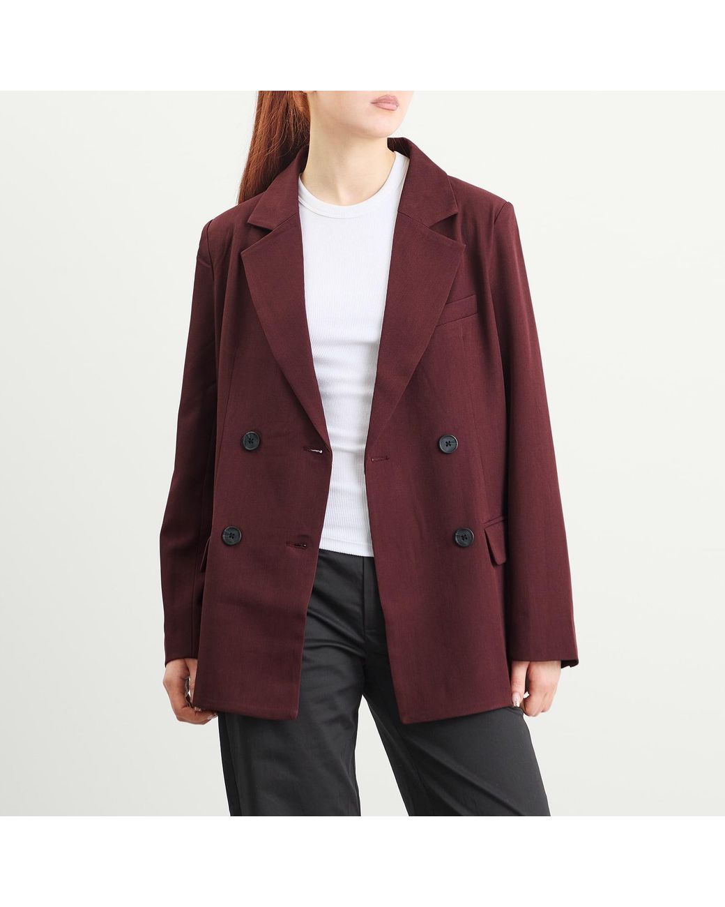 4th & Reckless Purple Maggie Blazer