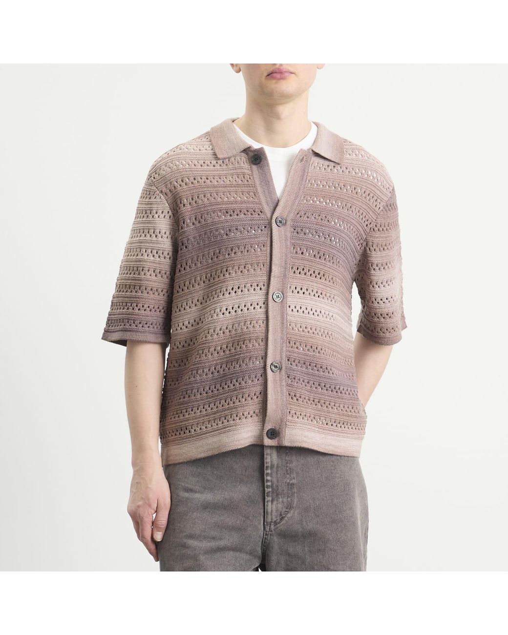 ACMH by Magic Castles Brown Flush Shirt for men