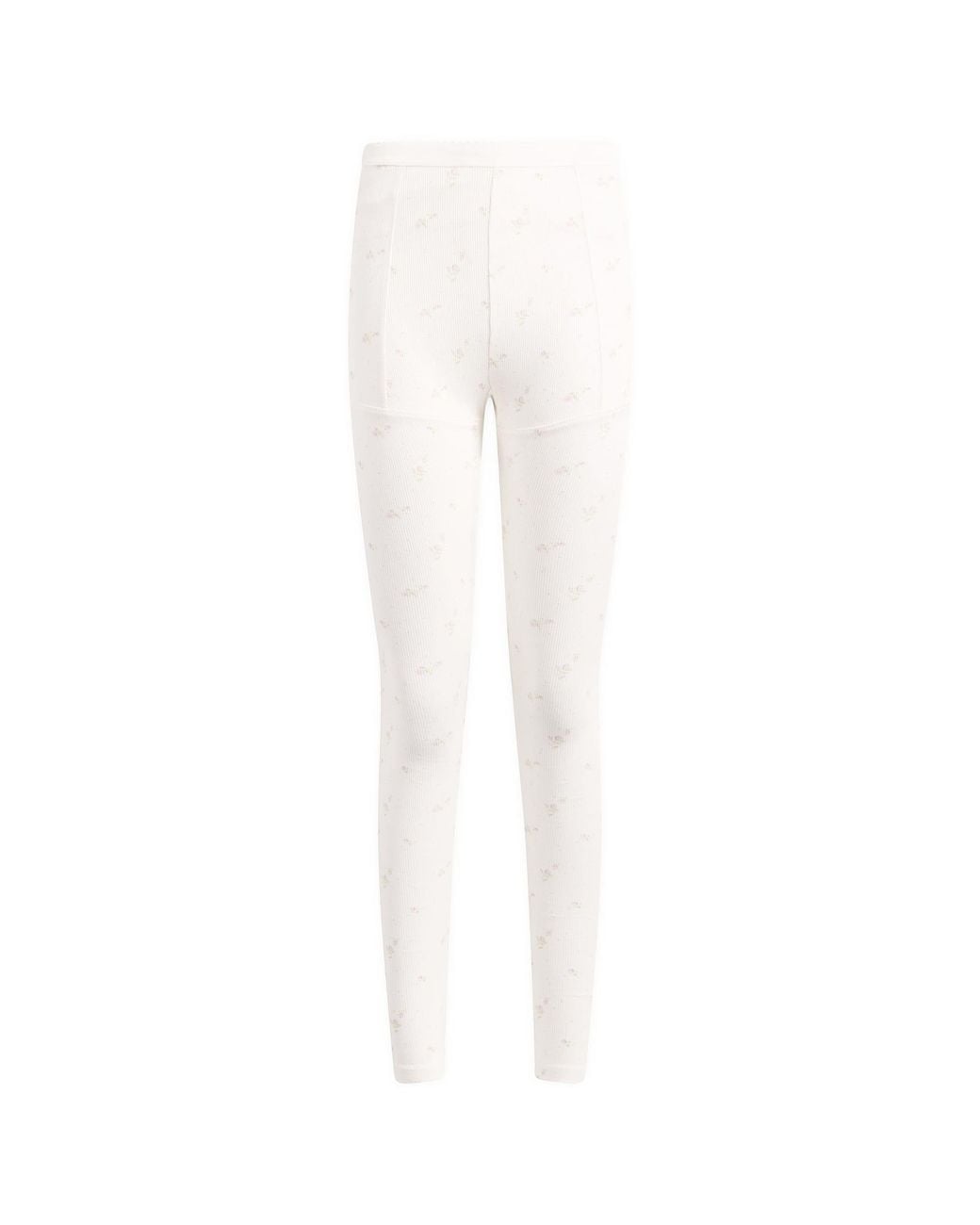Fruity Booty White Ditsy Floral Legging
