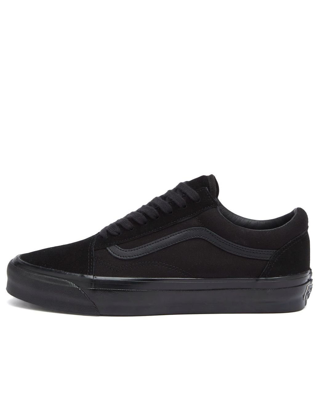 Vans Black Iconic Low-Top Canvas Sneakers