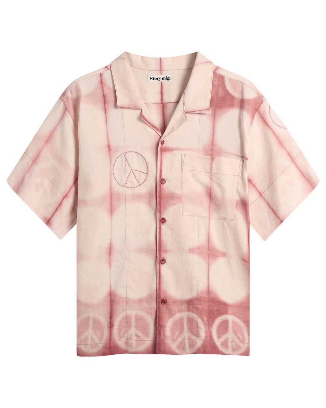 STORY mfg. Pink Greetings Shirt