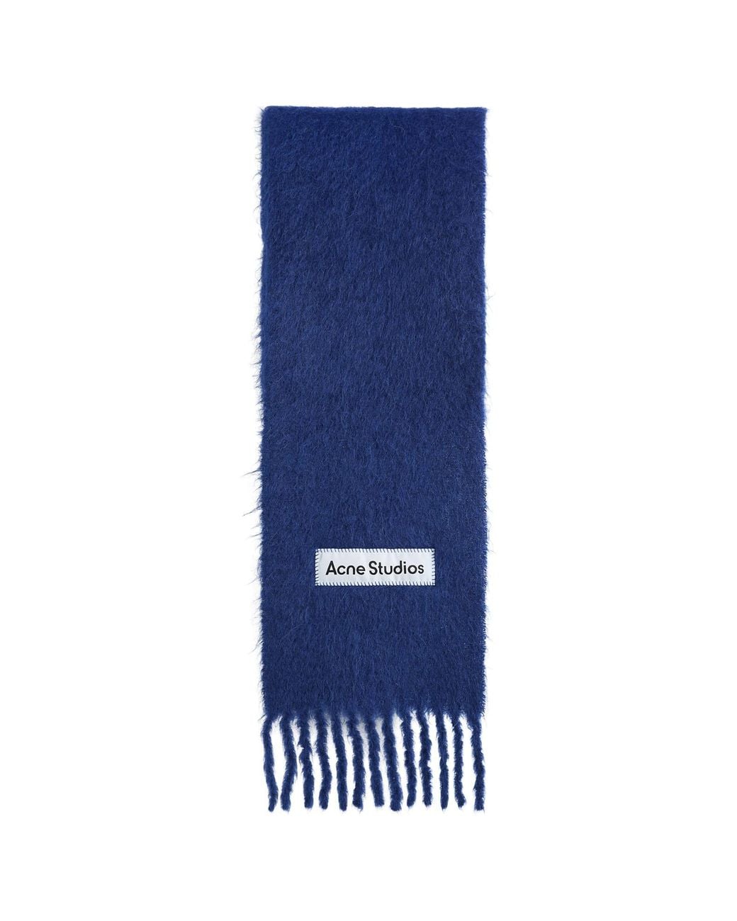 Acne Blue Vally Dip Dye Scarf
