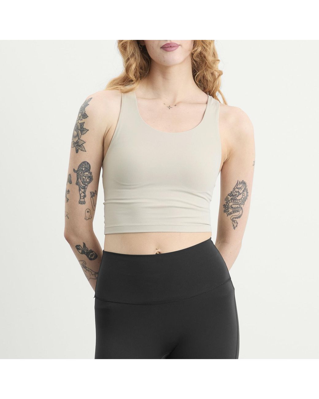 Adidas White All Me Tank Top