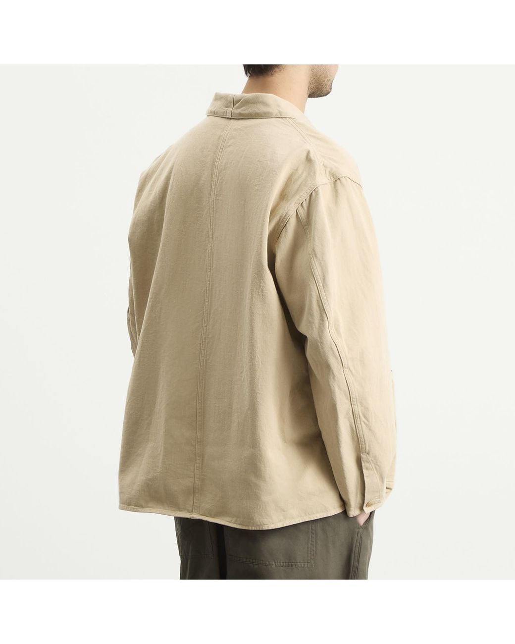 Kaptain Sunshine Natural Cotton Drill Coverall Jacket for men