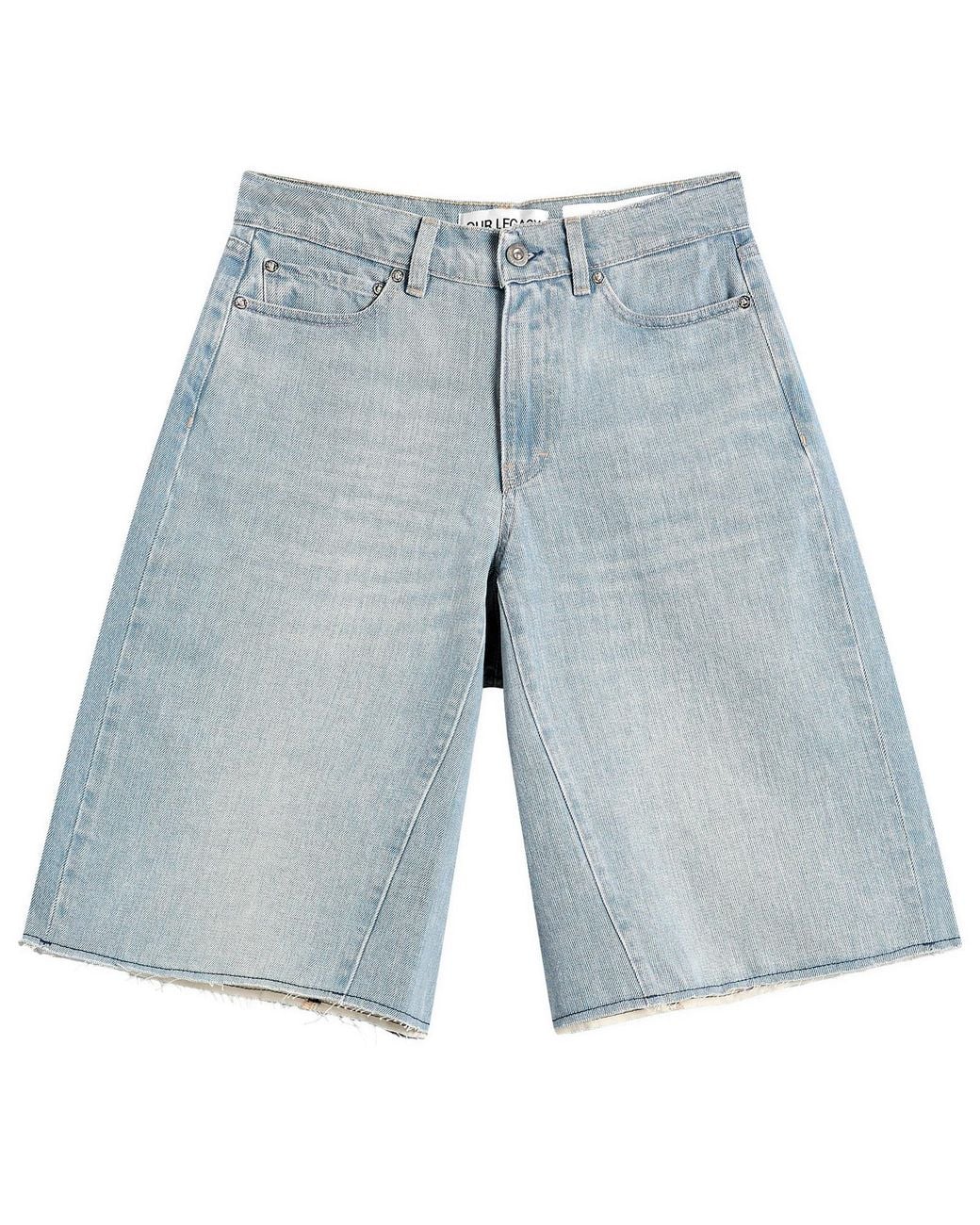 Our Legacy Blue Midi Shorts