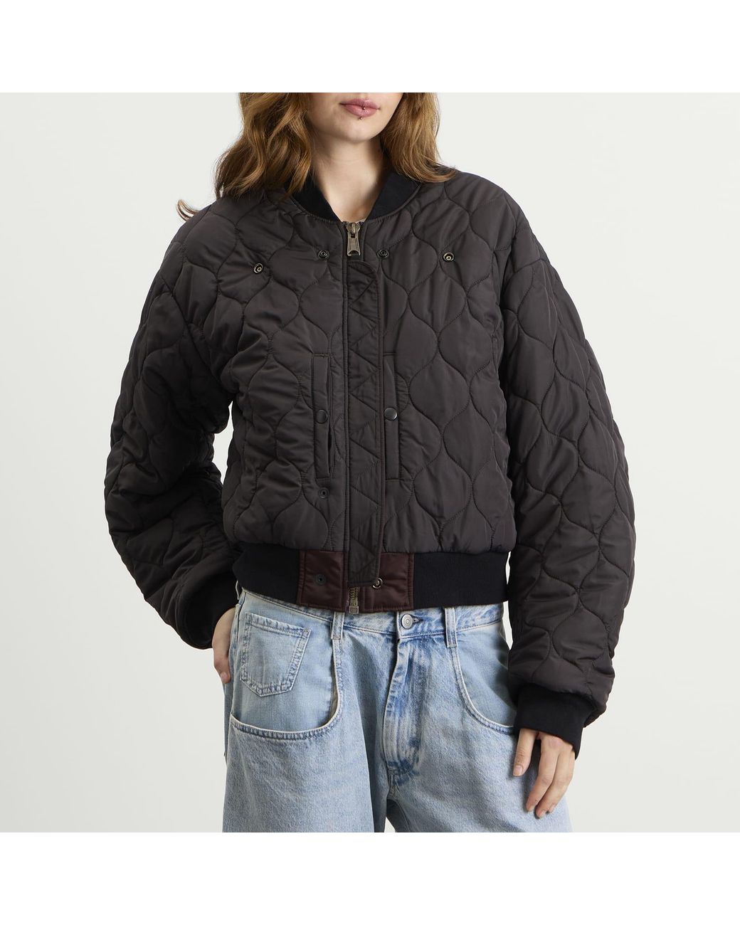 Maison Margiela Black Reversible Bomber Jacket