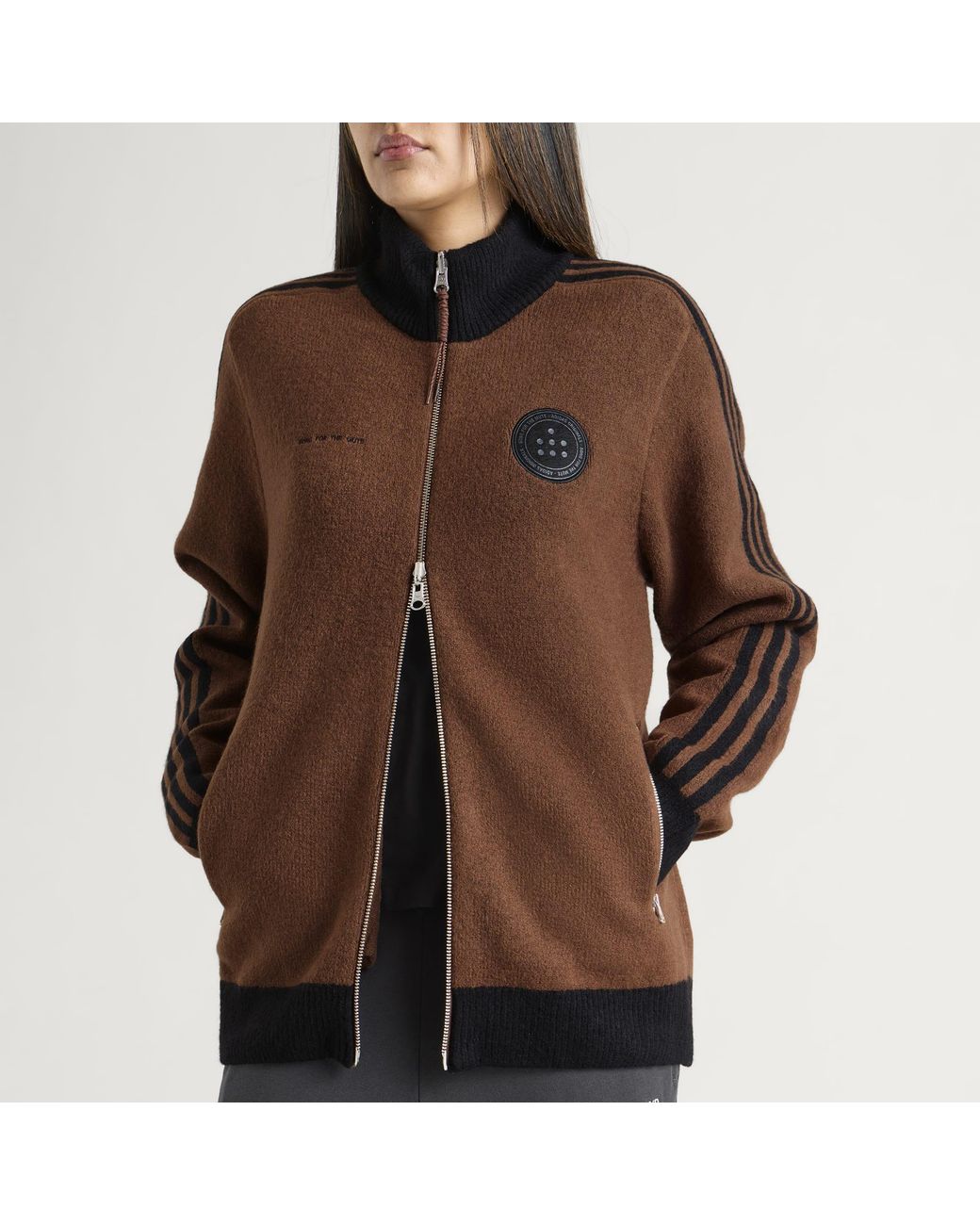 Adidas Brown X Song For The Mute Adi008 Knit Jacket