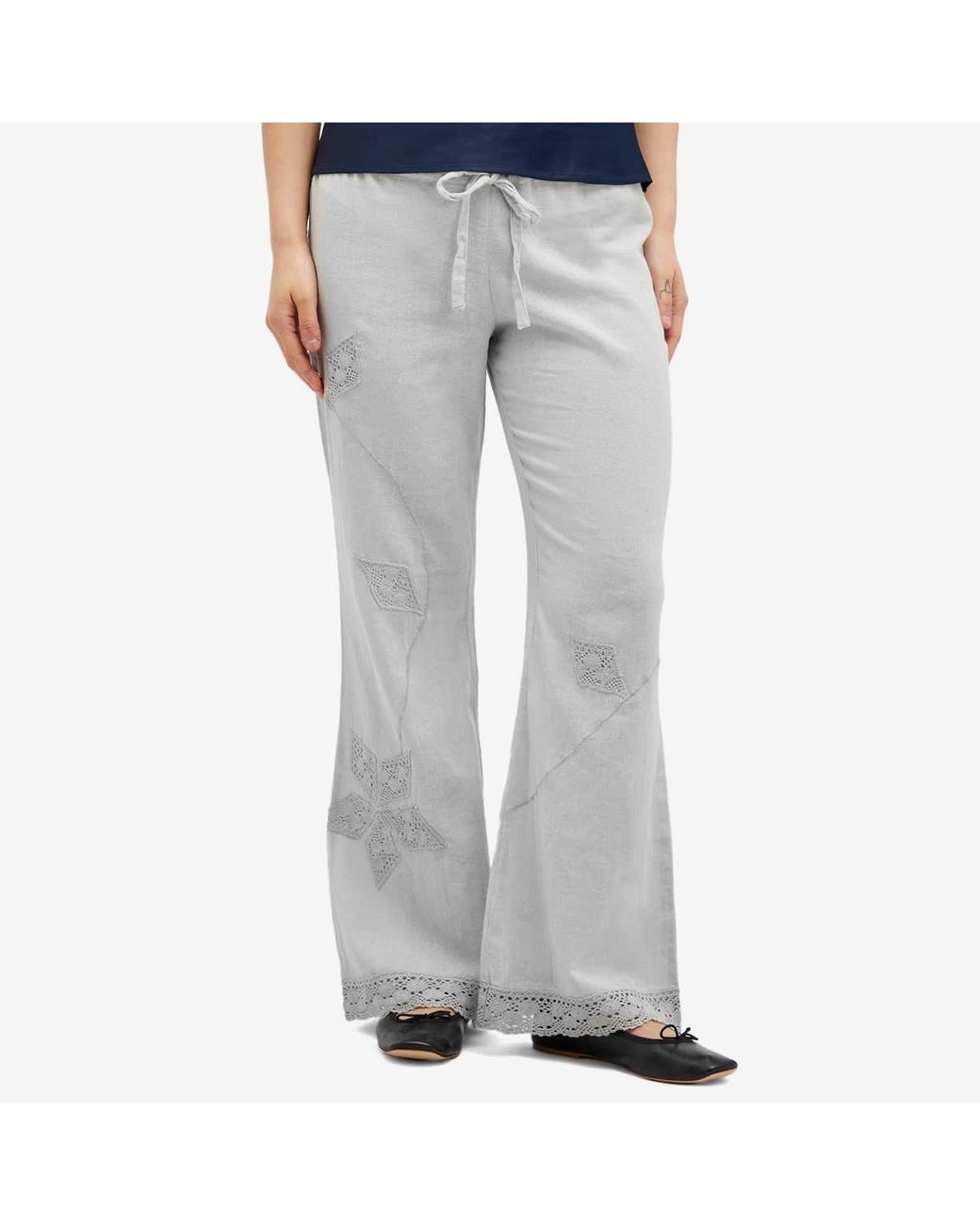 パンツ GIMAGUAS Bronze Stretch Polyester Olimpia Pant GIMAGUAS Bronze Stretch Polyester Olimpia Pant in Brown | Lyst
