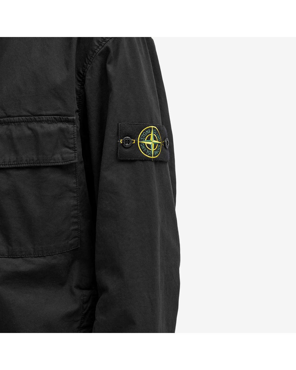 Stone Island Supima Cotton Twill Stretch-Tc Hooded Jacket in Stone Island Supima Cotton Twill Stretch-Tc Hooded Jacket in