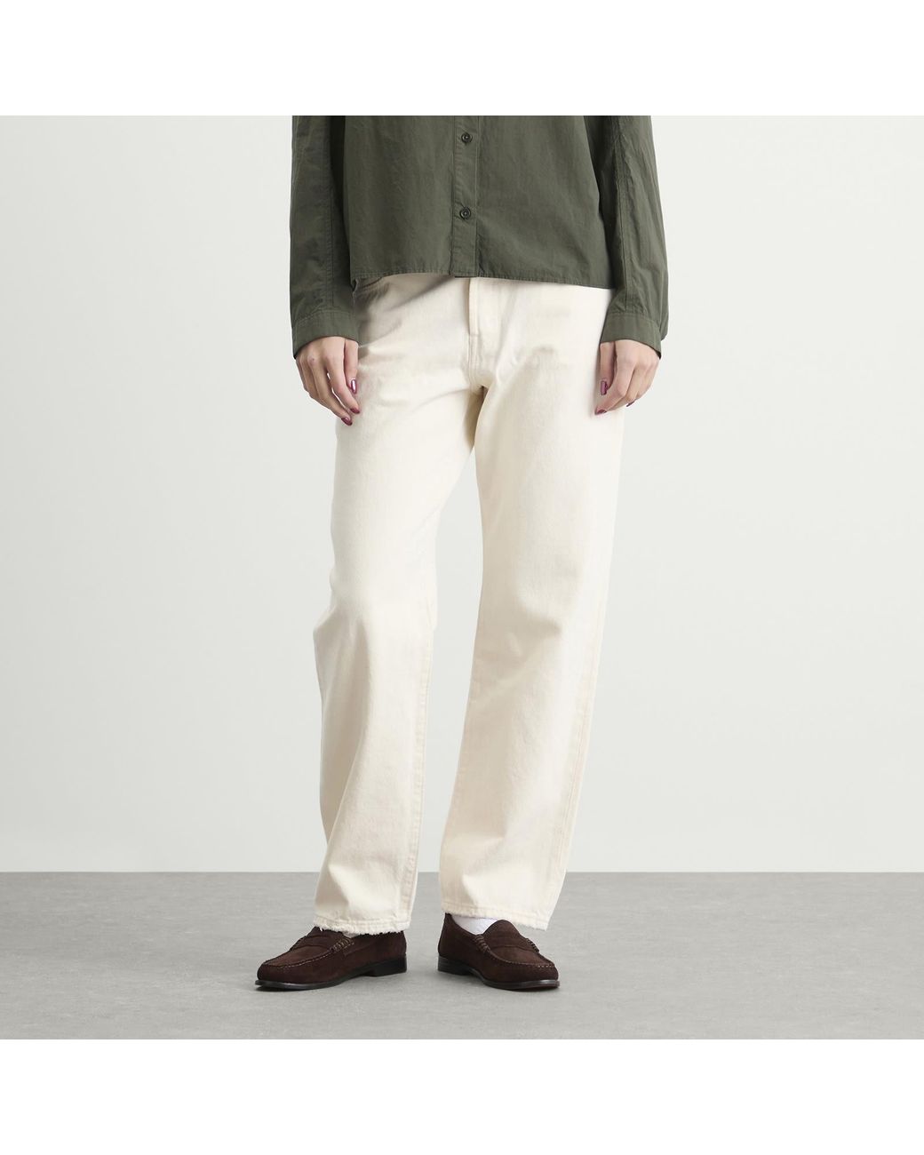 Levi's White 501 '90S Jeans