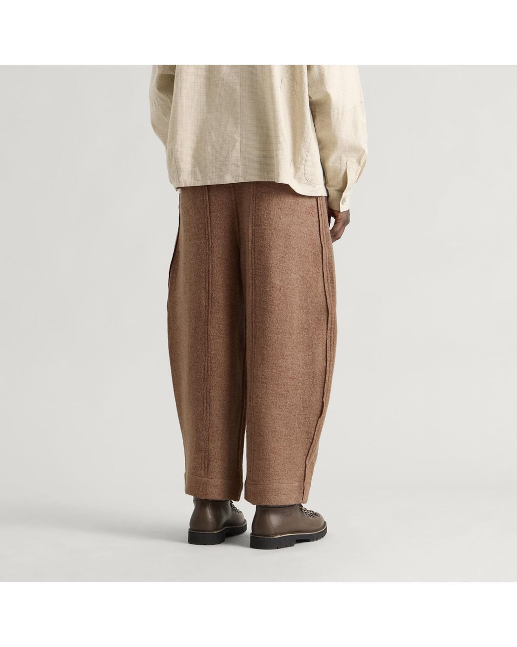 Ganter Brown Cottonopolis Trousers for men