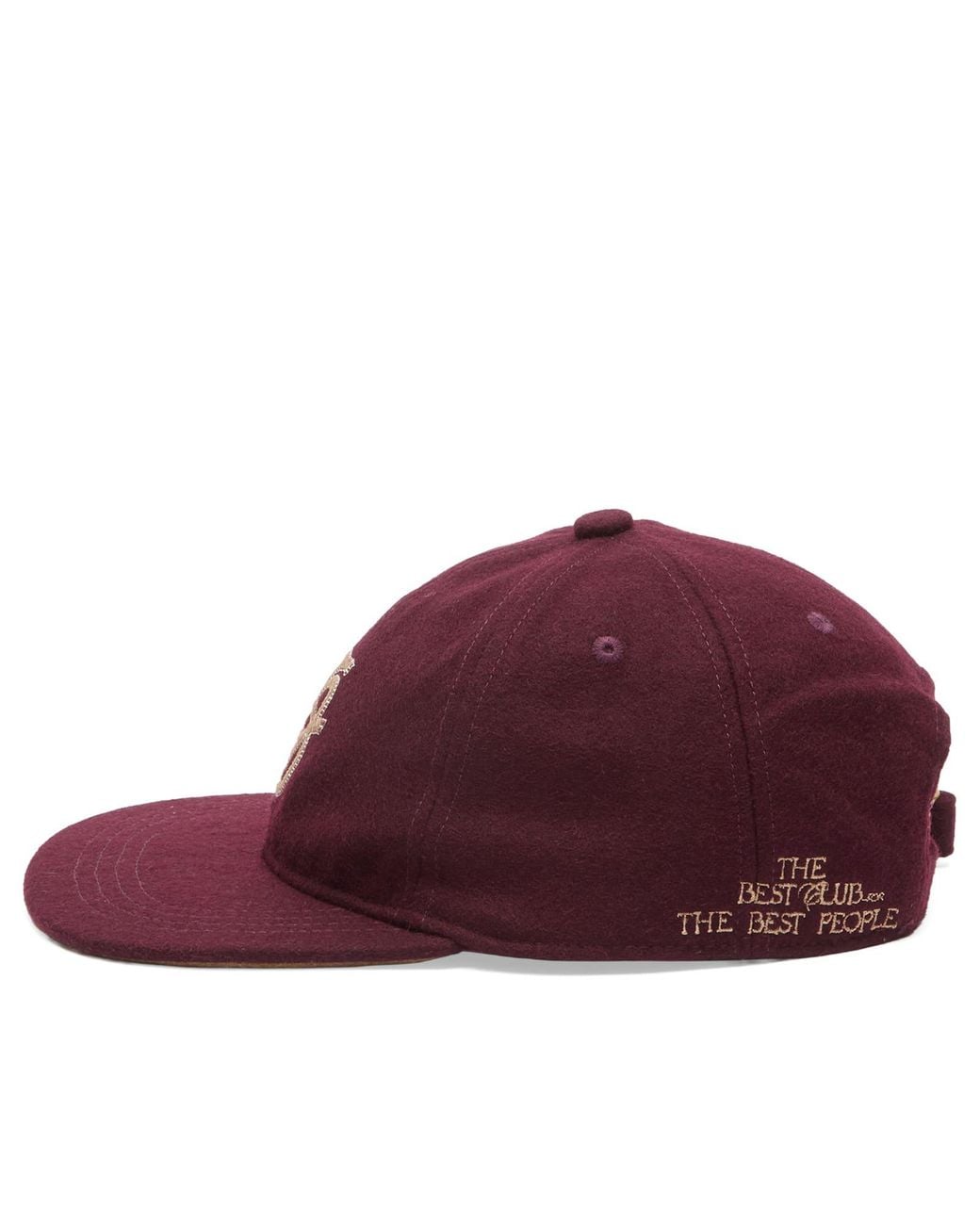 Drole de Monsieur Red Drole De Monsieur Monogram Cap for men