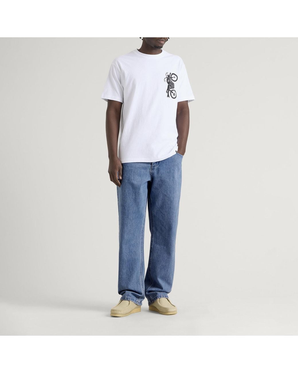 by Parra Blue Das Jeans Again for men