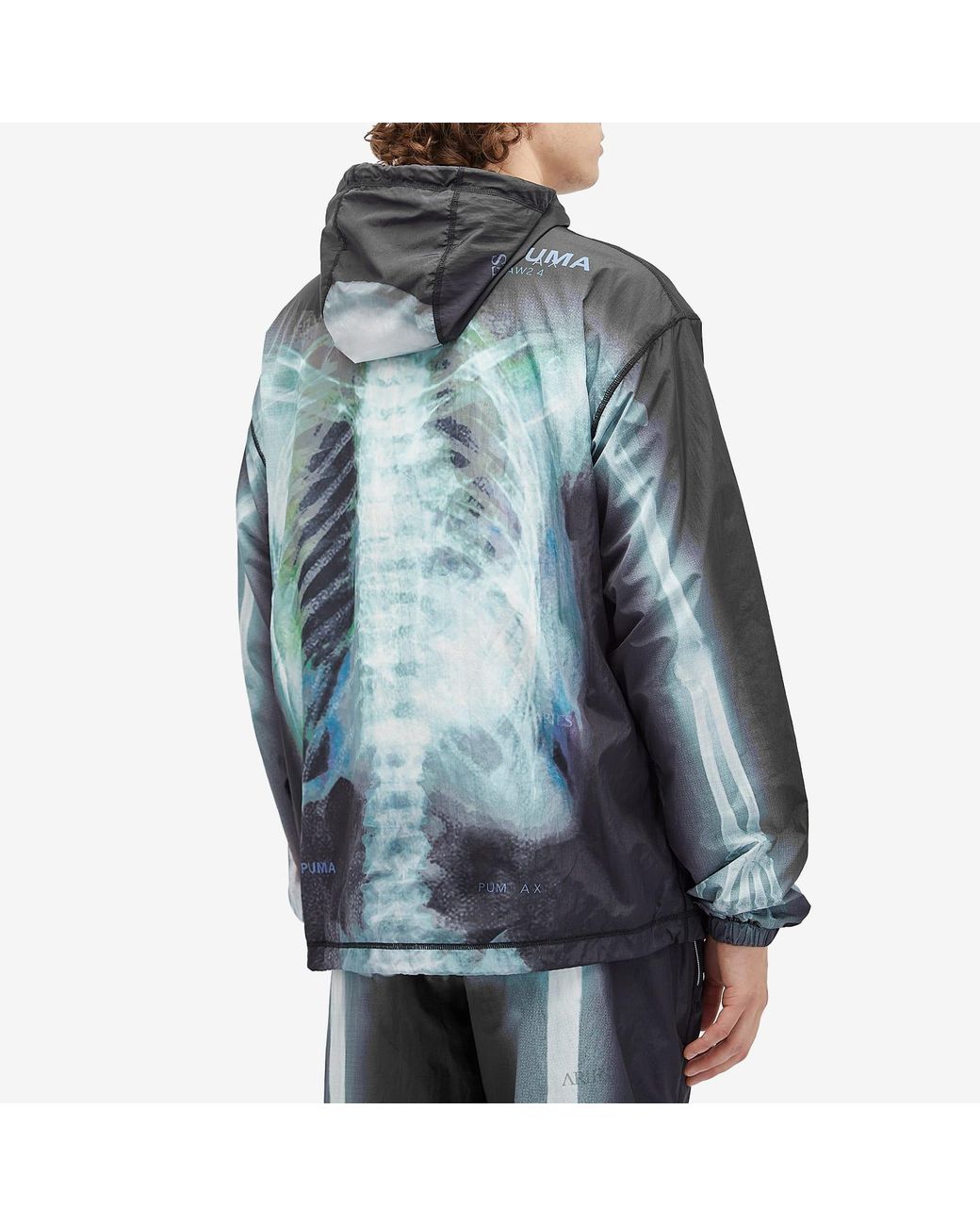 PUMA Water-Repellent Printed Lightweight Jacket in Black | Lyst PUMA Water-Repellent Printed Lightweight Jacket in Black | Lyst