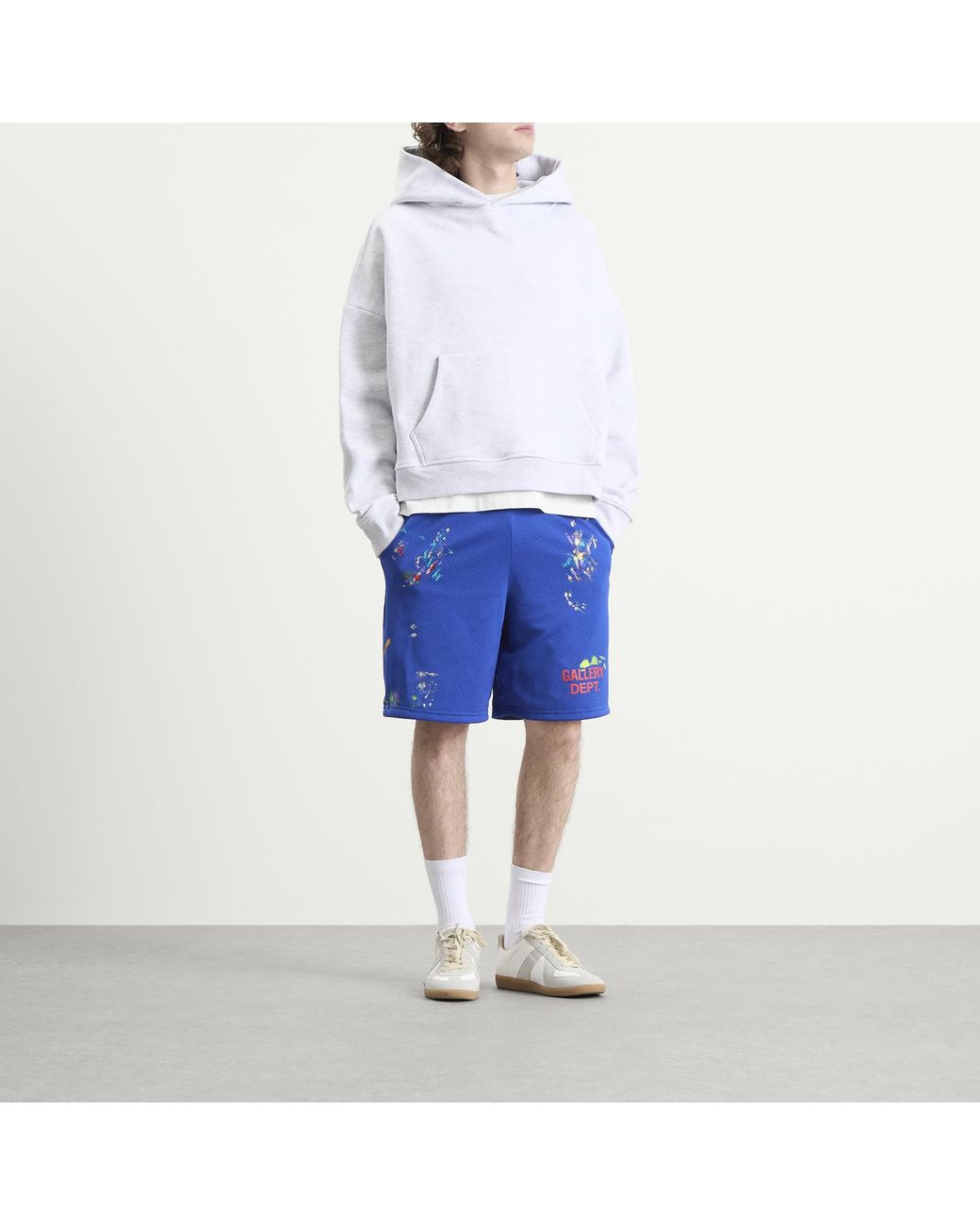 GALLERY DEPT. Blue Studio Gym Short for men