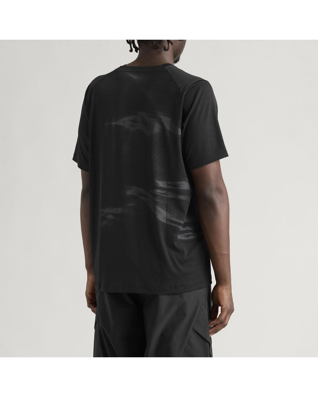 Arc'teryx Black Cormac Graphic T-Shirt for men