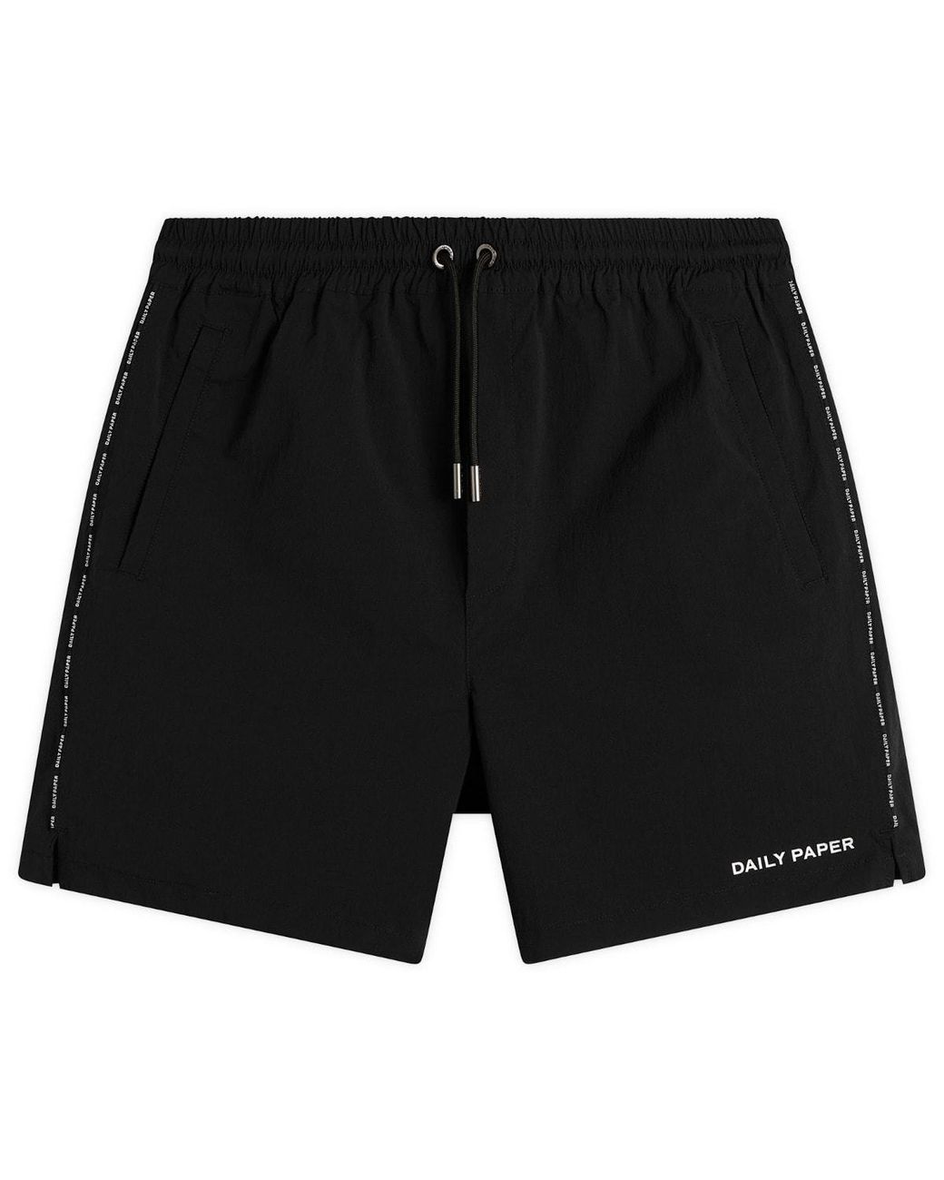 Daily Paper Black Mehani Shorts for men