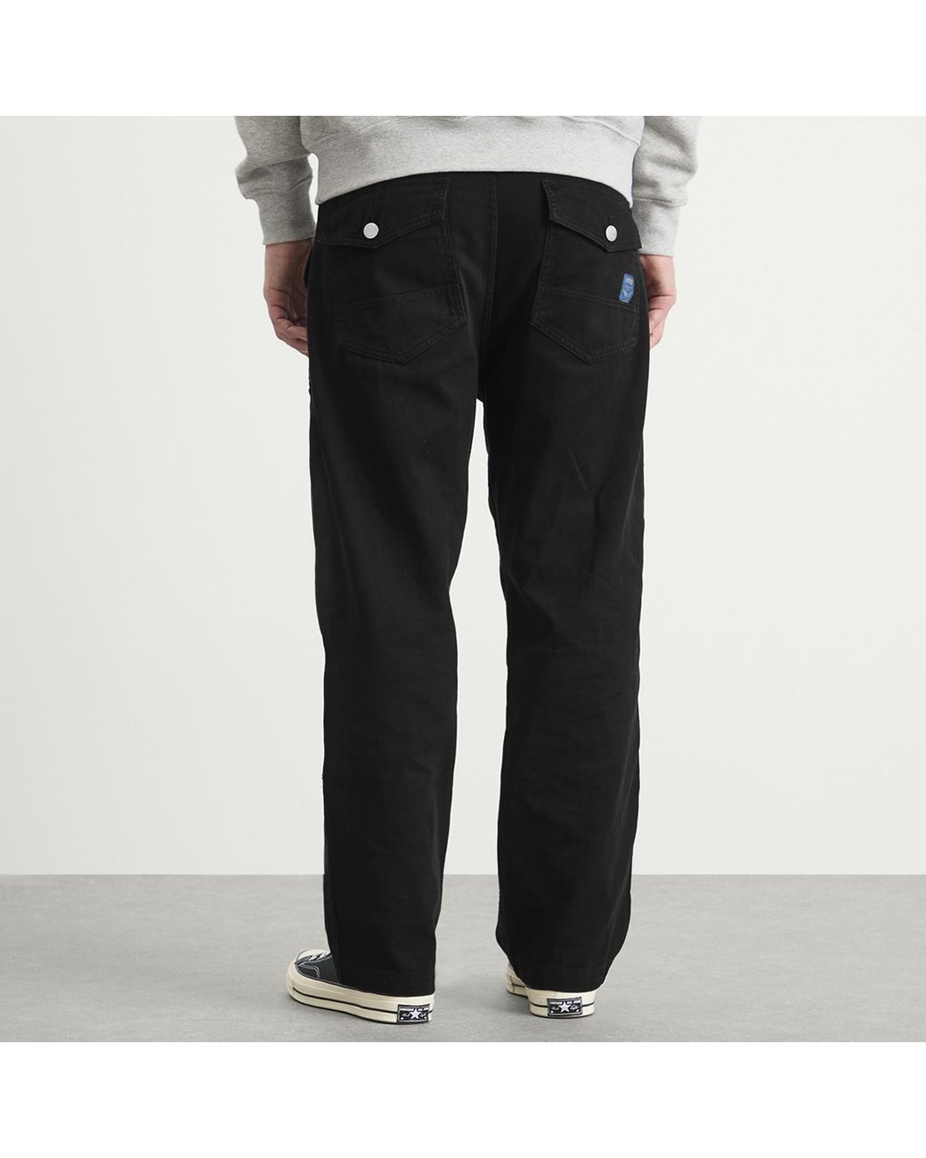 Pexwear Black Engineers Trouser for men