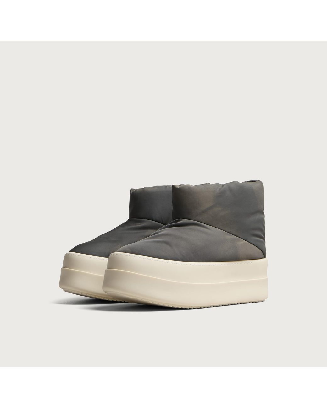 Rick Owens Black Mega Bumper Lunar Ankle Boot