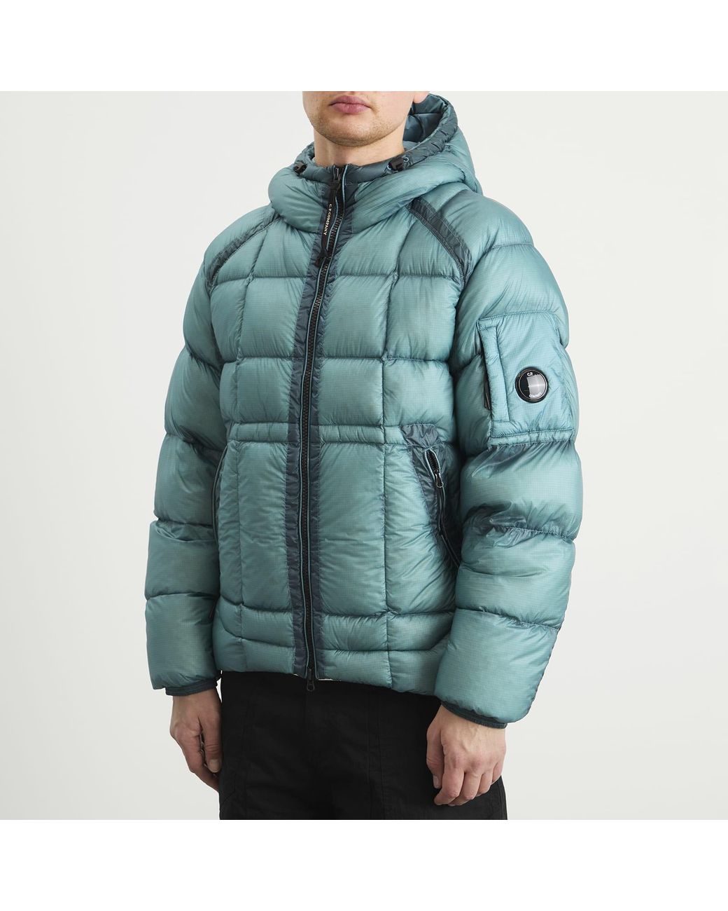 C.P. Company Dd-Shell Hooded Jacket in Blue for Men | Lyst Canada